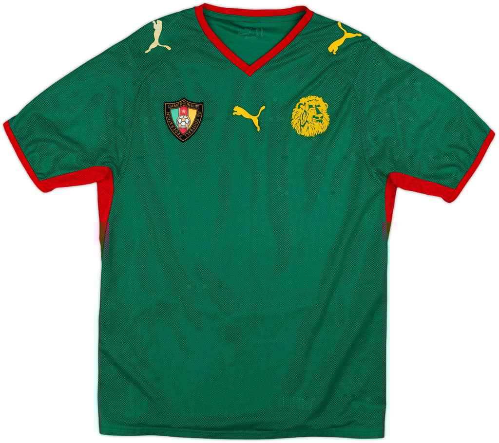 2008-09 Cameroon Home Shirt - 4/10 - (M)