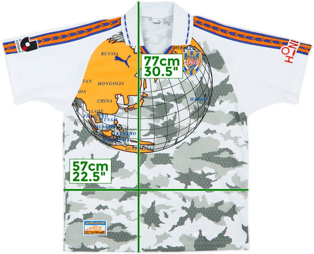 1999-2000 Shimizu S-Pulse Away Shirt - 8/10 - (L)