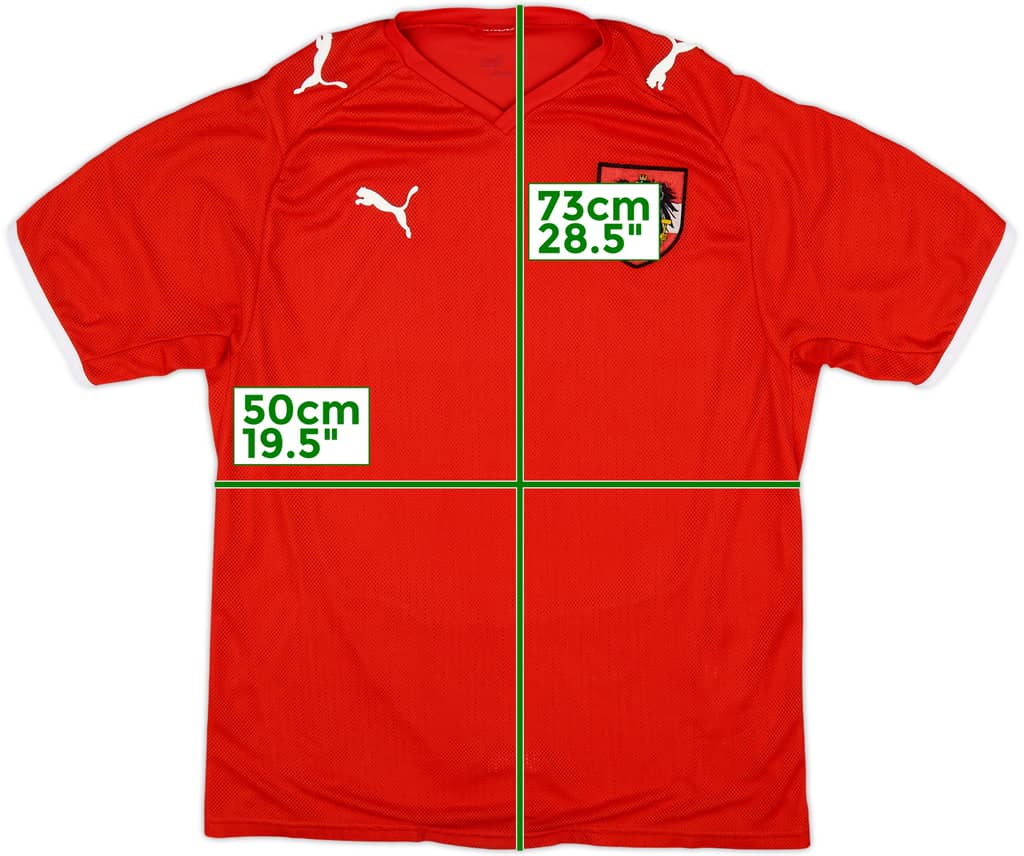 2008-09 Austria Home Shirt - 8/10 - (L)