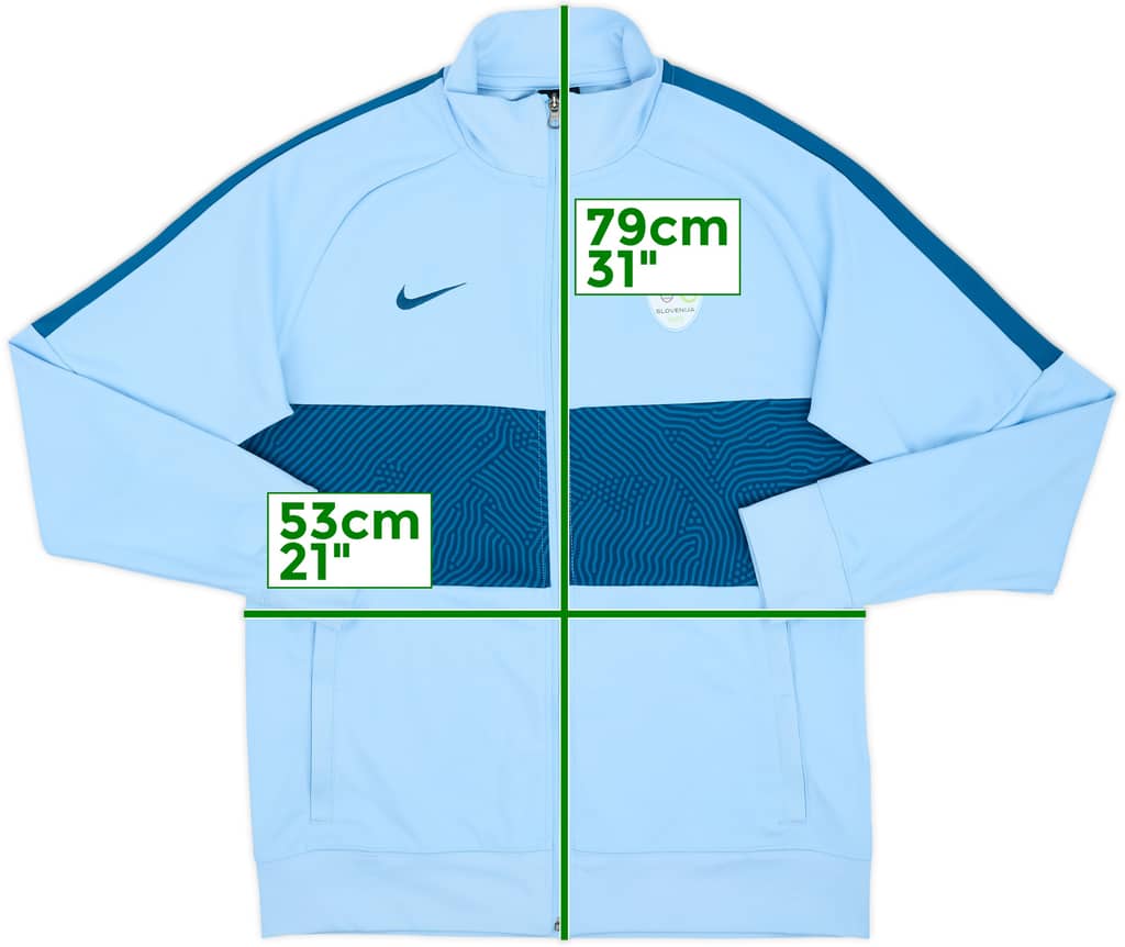 2020-21 Slovenia Nike Chaqueta de chándal - 8/10 - (L)