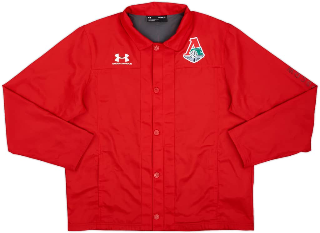 2019-20 Lokomotiv Moscow Under Armour Coach Jacket - 8/10 - (XL)