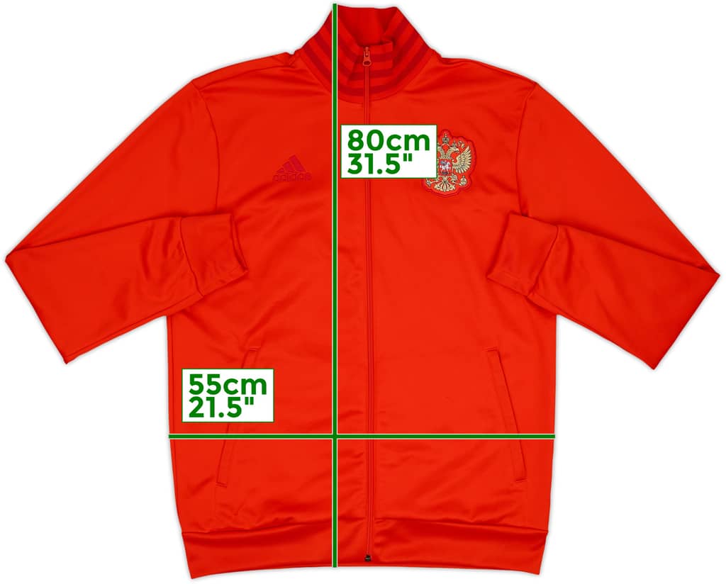 2020-22 Russia adidas Track Jacket - 10/10 - (L)