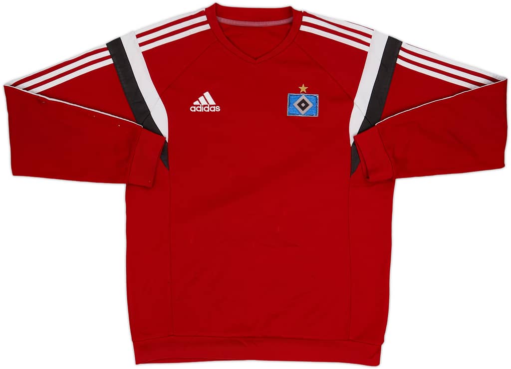 2014-15 Hamburg adidas Sweat Top - 6/10 - (L)