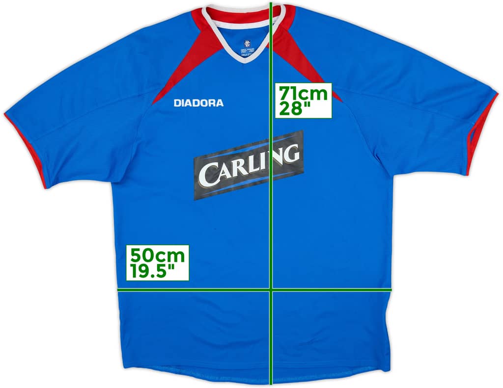 2003-05 Rangers Home Shirt - 6/10 - (M)