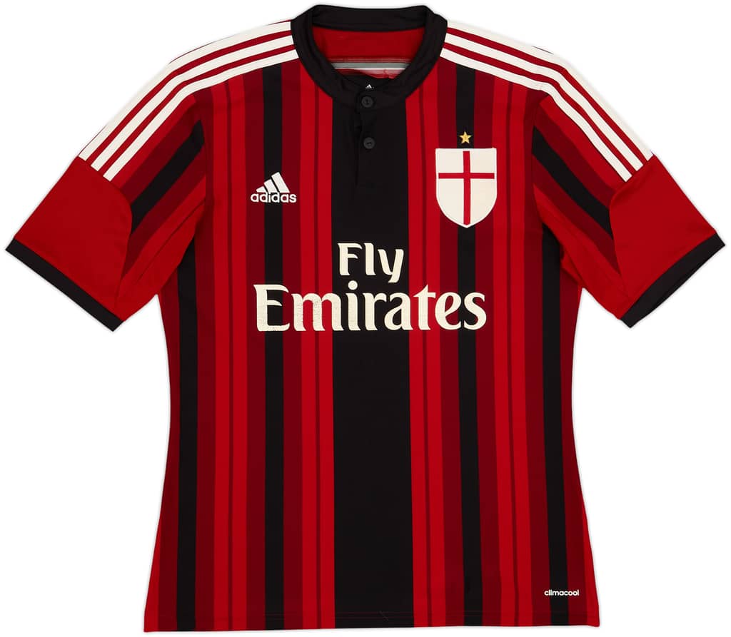 2014-15 AC Milan Home Shirt - 5/10 - (M)