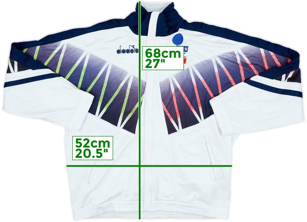 1994 Italy Diadora Track Jacket - 7/10 - (M)