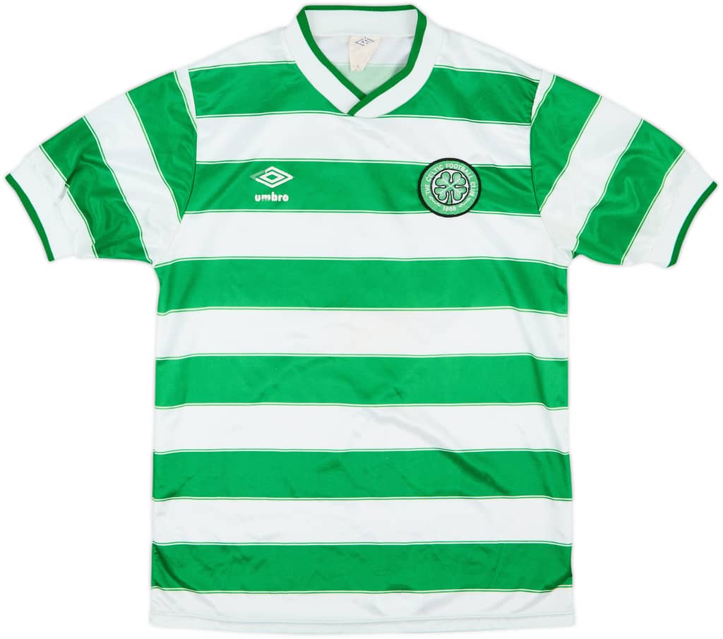 1985-87 Celtic Home Shirt - 5/10 - (M)
