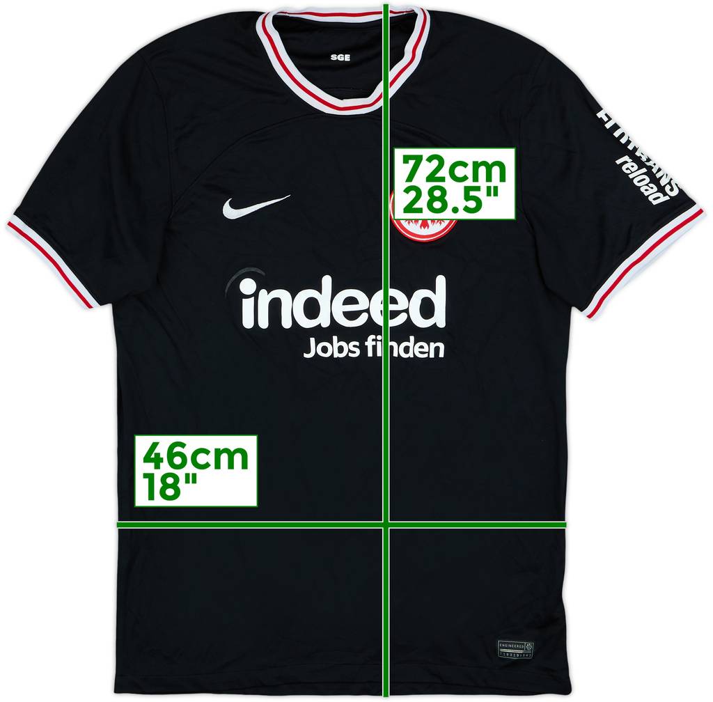 2023-24 Eintracht Frankfurt Away Shirt - 5/10 - (L)