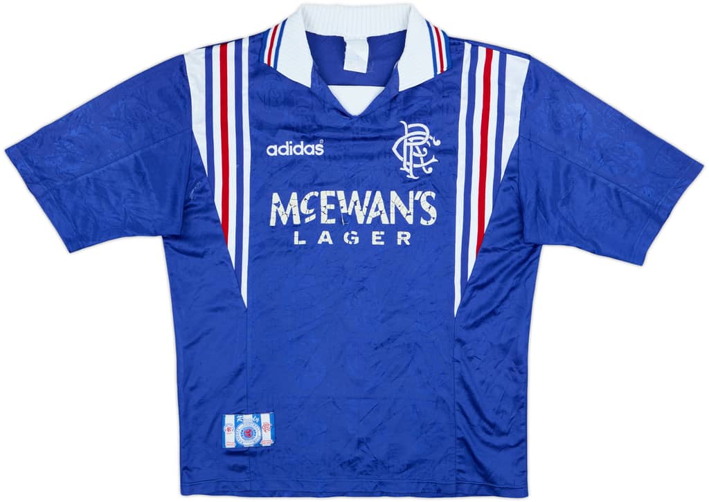 1996-97 Rangers Home Shirt - 4/10 - (M)