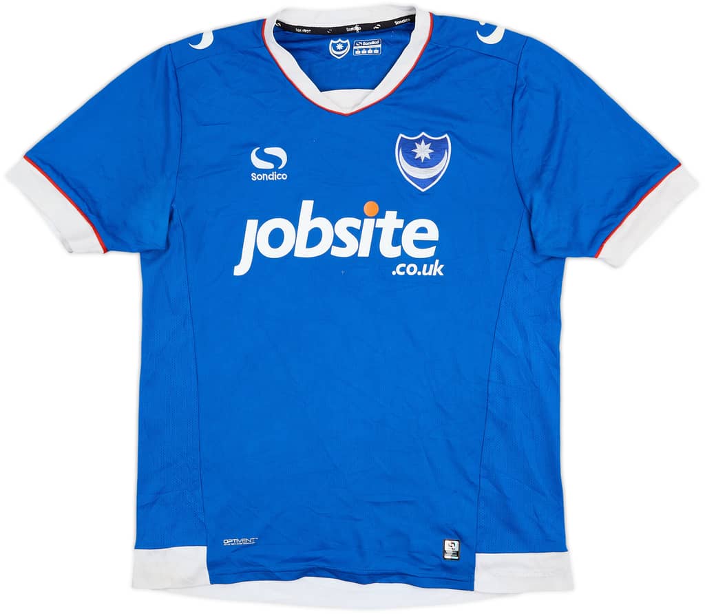 2016-17 Portsmouth Home Shirt - 6/10 - (M)