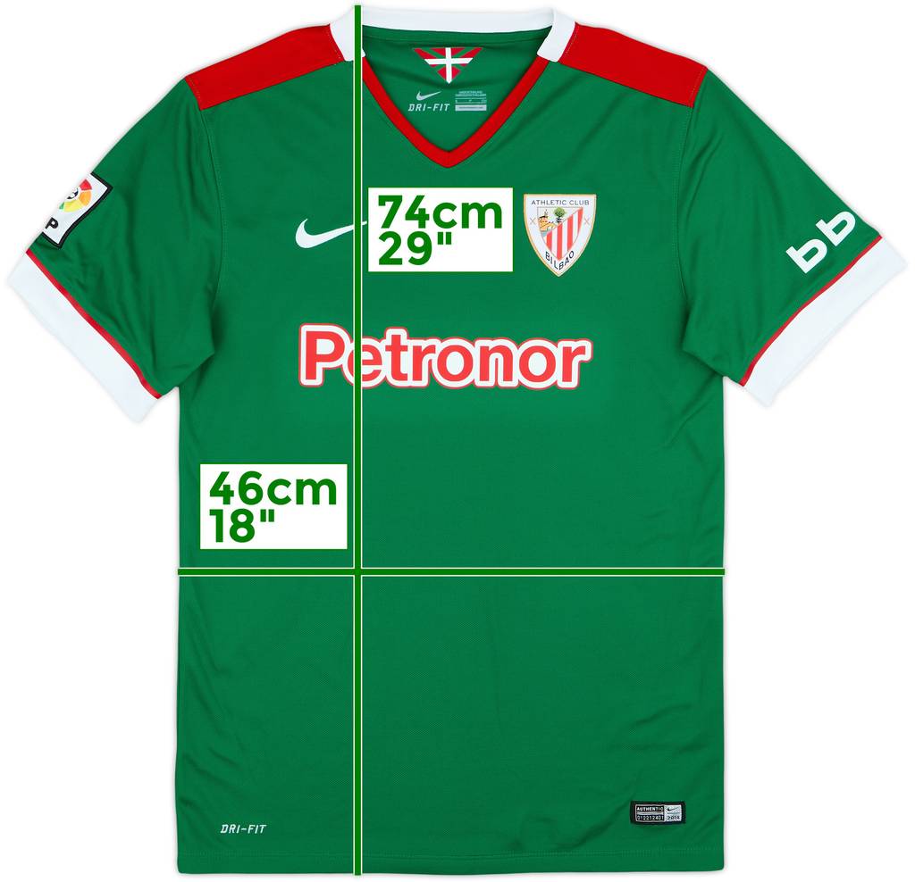 2014-15 Athletic Bilbao Away Shirt - 10/10 - (S)
