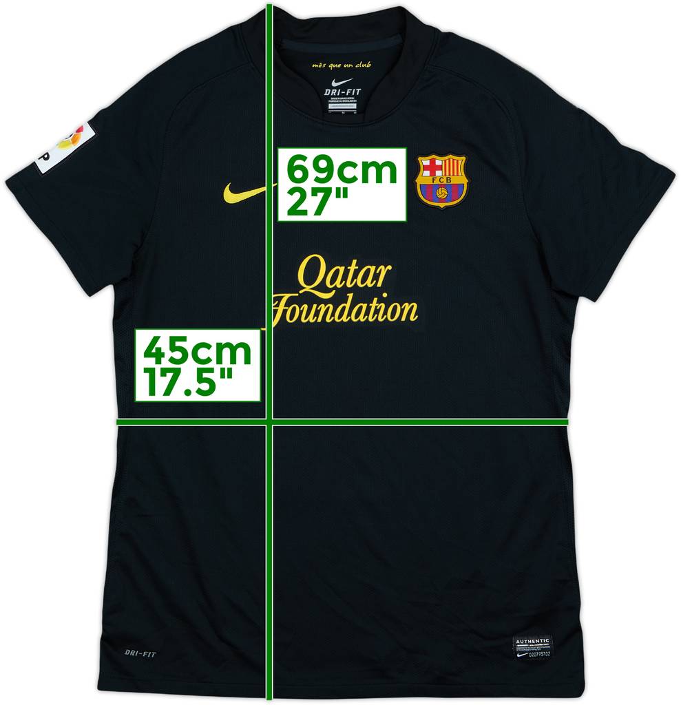 2011-12 Barcelona Away Shirt - 9/10 - (Women's M)