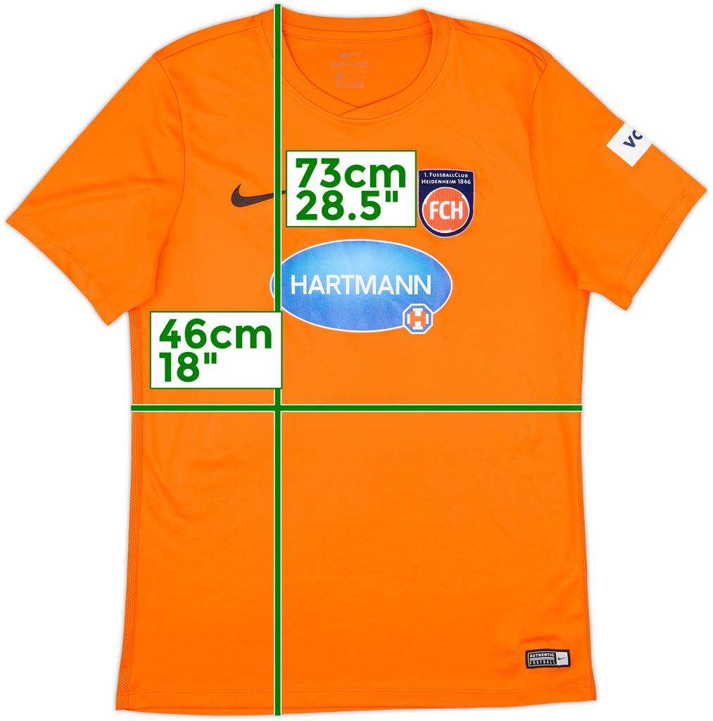 2017-18 Heidenheim GK S/S Shirt - 9/10 - (M)
