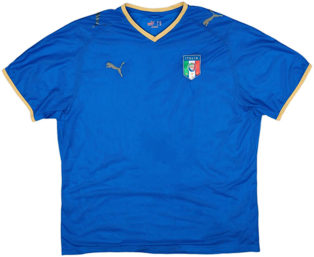 2007-08 Italy Home Shirt - 4/10 - (XXL)
