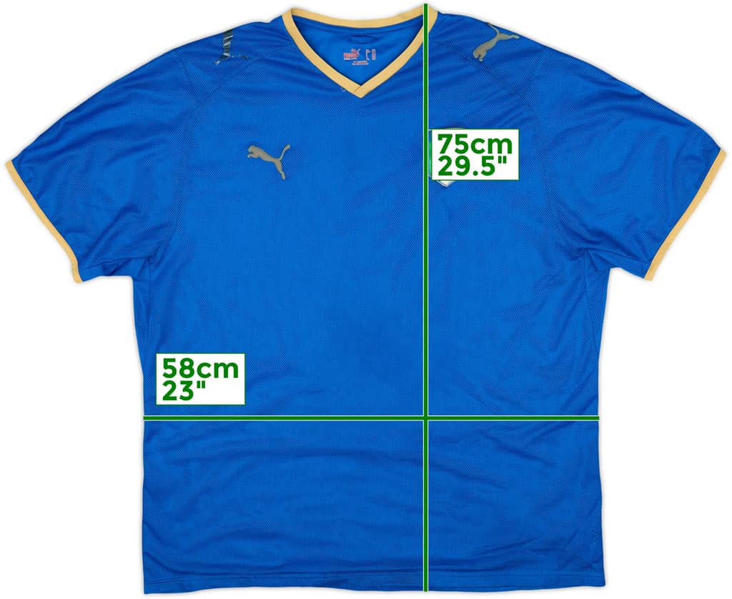 2007-08 Italy Home Shirt - 4/10 - (XXL)