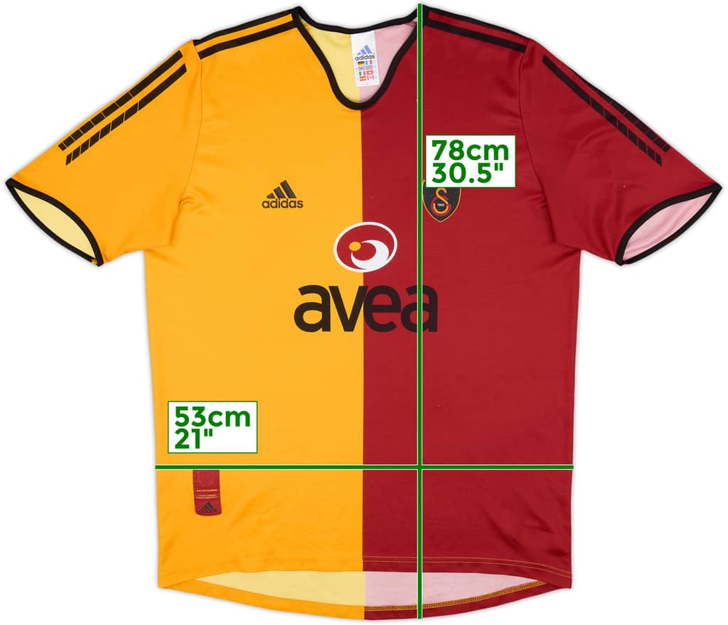 2005-06 Galatasaray Home Shirt - 7/10 - (L)