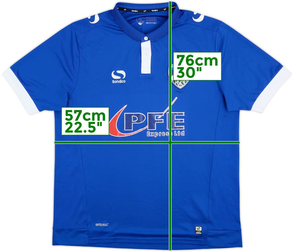 2016-18 Oldham Athletic Home Shirt - 5/10 - (L)