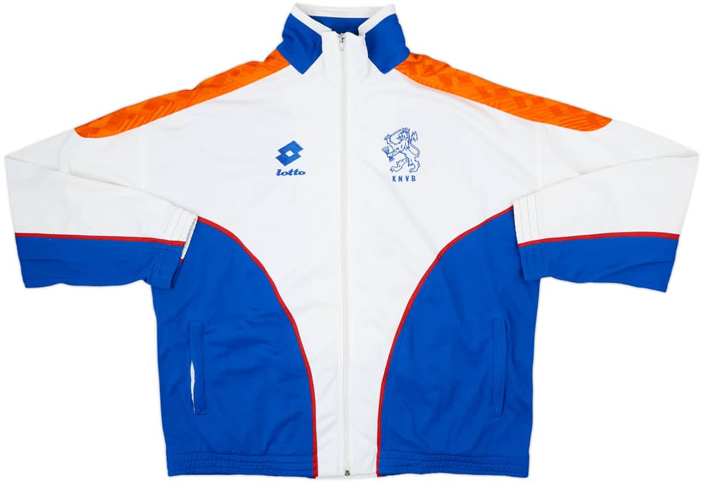 1992-94 Netherlands Lotto Track Jacket - 7/10 - (L)
