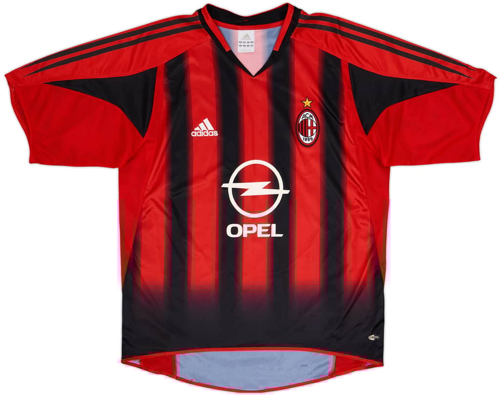 2004-05 AC Milan Home Shirt - 9/10 - (M)