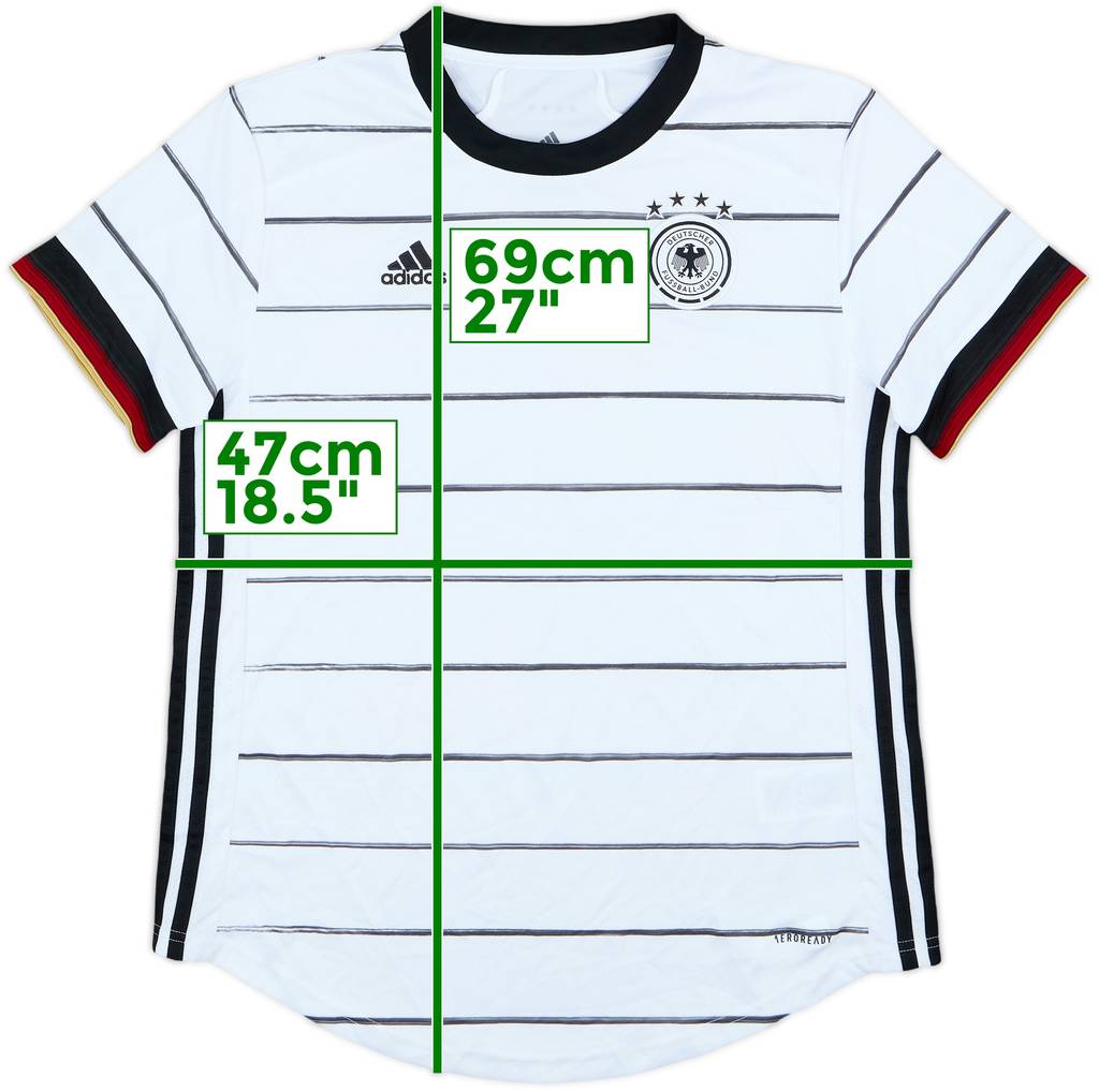 2020-21 Germany Home Shirt - 9/10 - (Women's M)