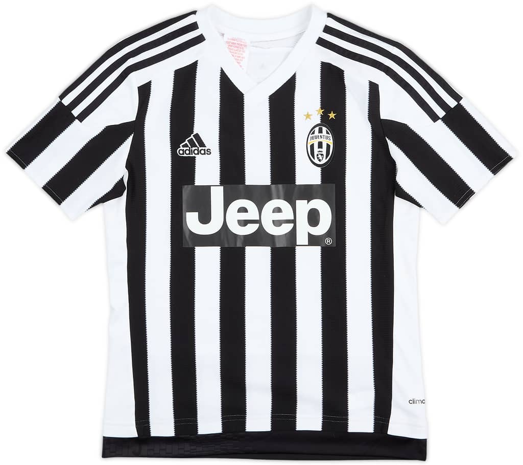 2015-16 Juventus Home Shirt - 8/10 - (M.Boys)