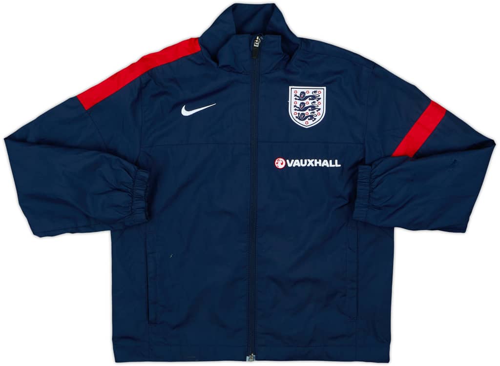 2013-14 England Nike Track Jacket - 8/10 - (S.Boys)
