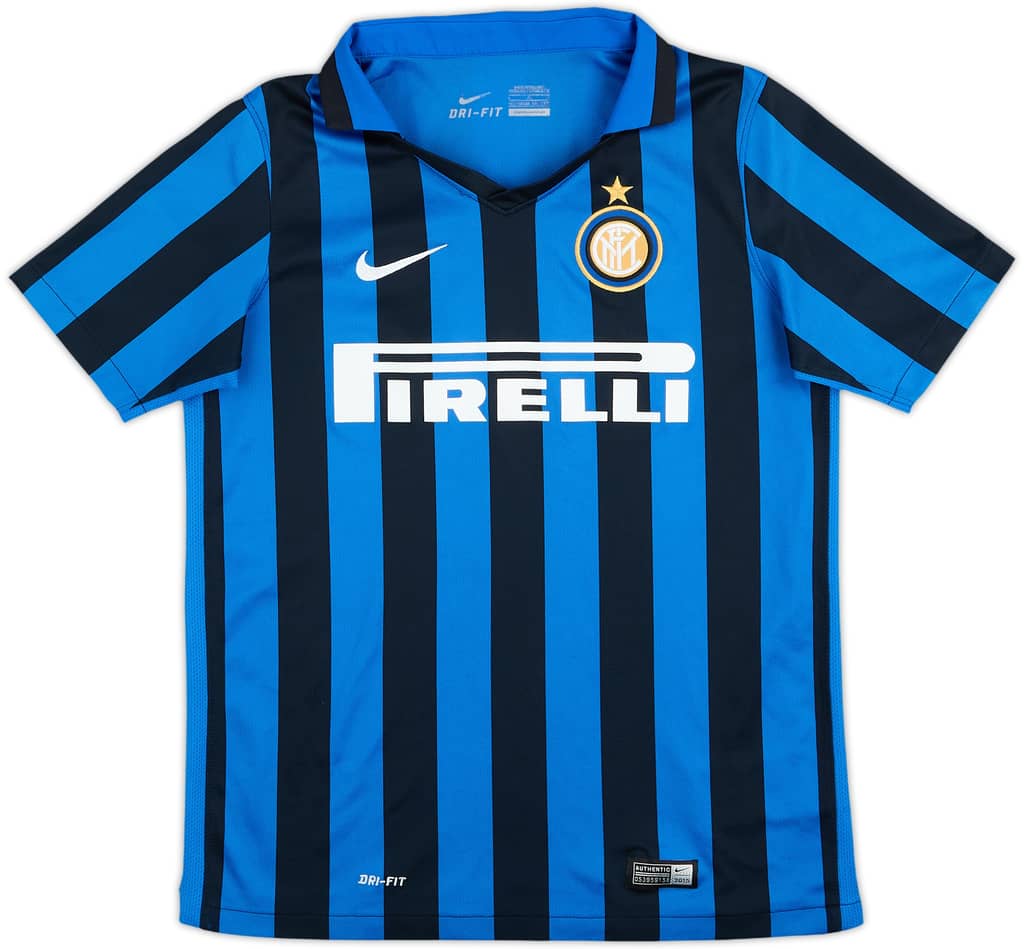2015-16 Inter Milan Home Shirt - 8/10 - (L.Boys)