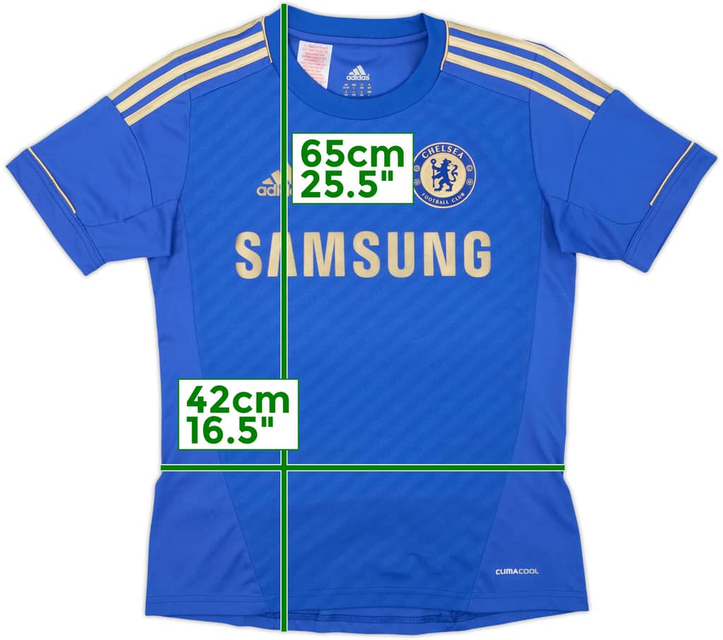 2012-13 Chelsea Home Shirt - 8/10 - (L.Boys)