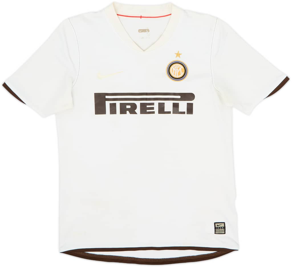 Camiseta de visitante del Inter Milan 2008-09 - 4/10 - (Niños L)