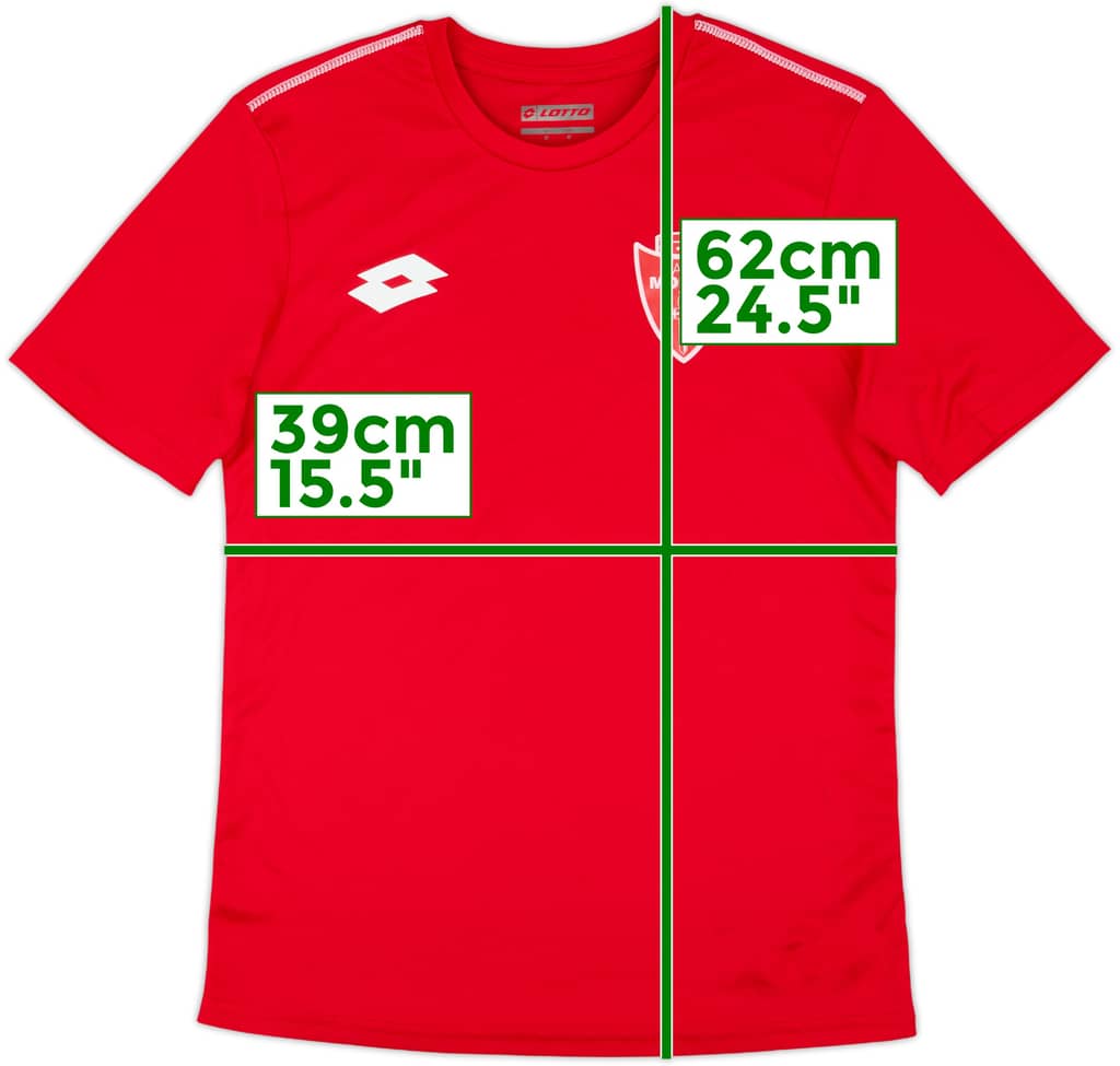 2023-24 AC Monza Lotto Training Shirt - 10/10 - (M.Boys)