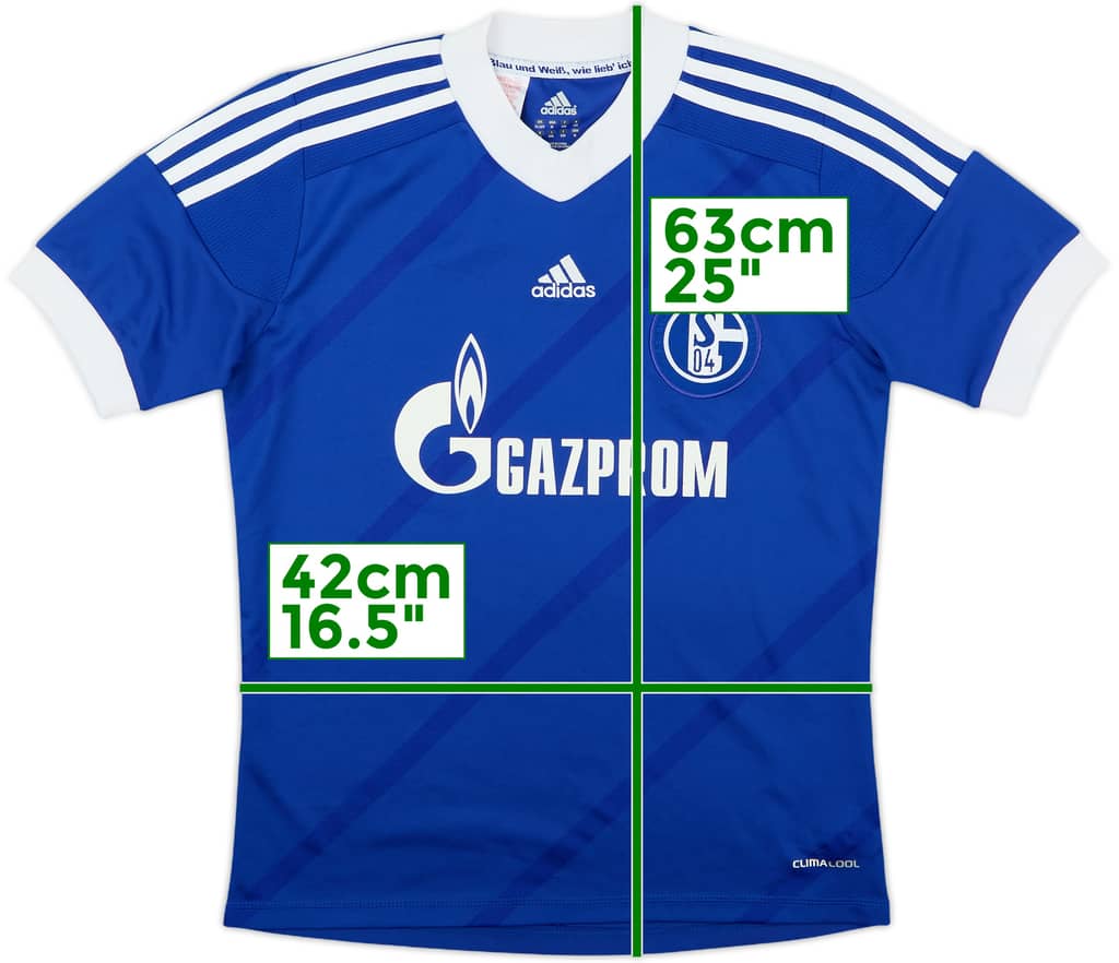 2012-14 Schalke Home Shirt - 8/10 - (M.Boys)