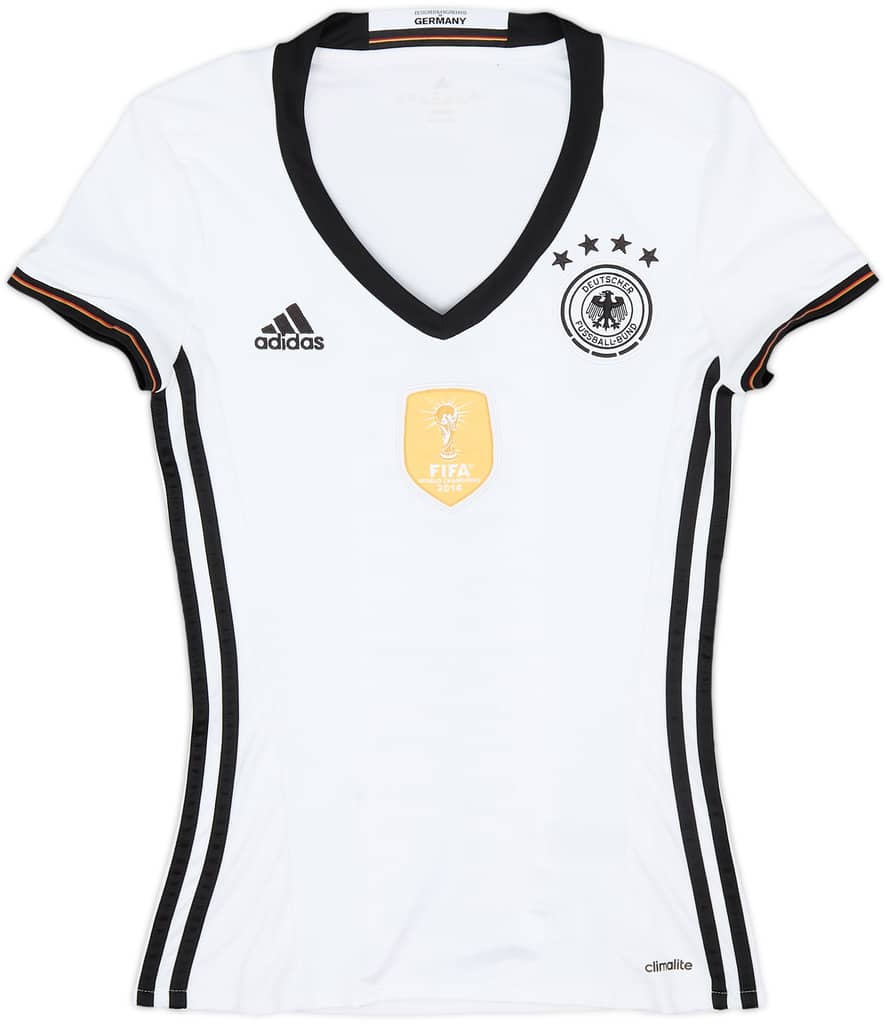 2015-16 Germany Home Shirt - 8/10 - (Women's 2XS)