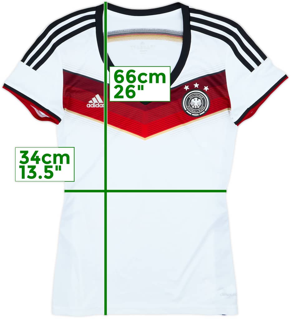 2014-15 Germany Home Shirt - 8/10 - (Women's M)