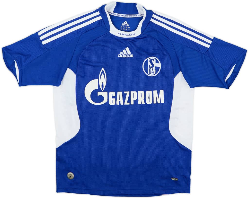 2008-10 Schalke Home Shirt - 5/10 - (L.Boys)