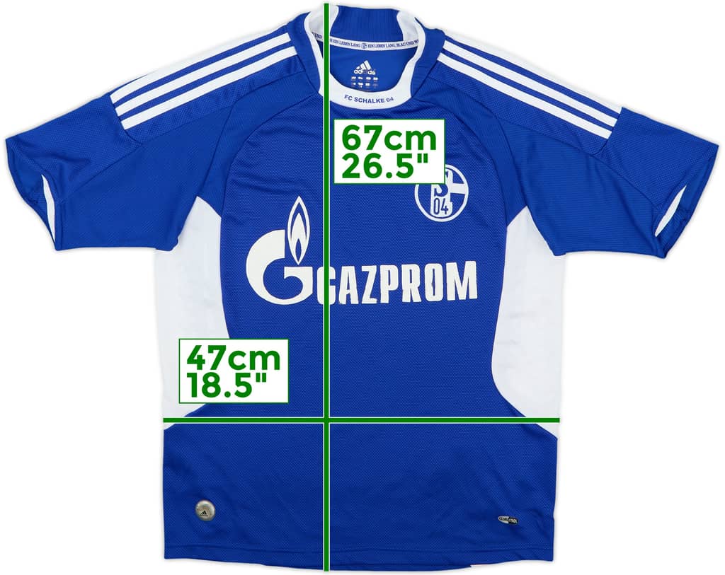 2008-10 Schalke Home Shirt - 5/10 - (L.Boys)