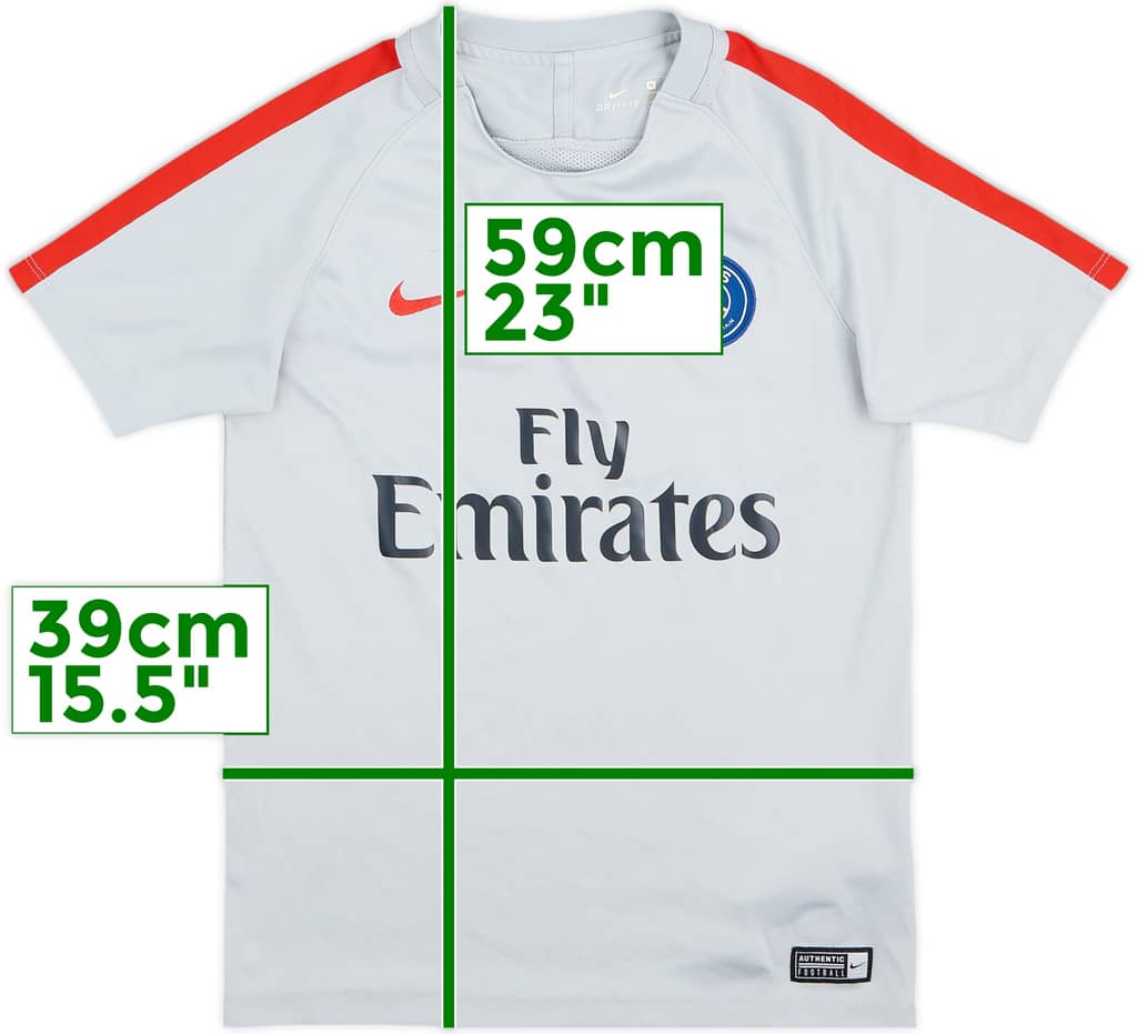 2017-18 Paris Saint-Germain Nike Training Shirt - 5/10 - (M.Boys)