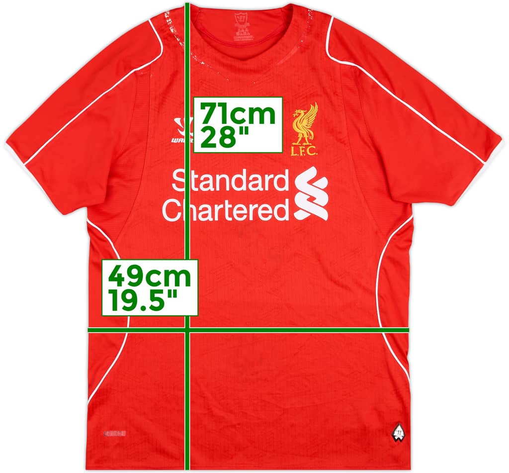 2014-15 Liverpool Home Shirt - 5/10 - (M)