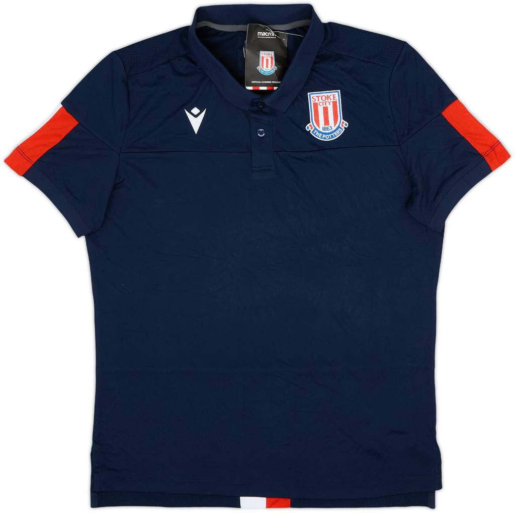 2022-23 Stoke City Macron Polo Shirt (M)