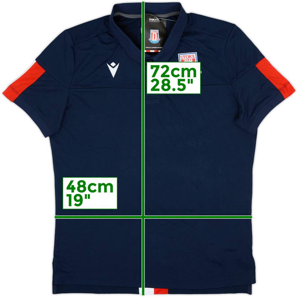 2022-23 Stoke City Macron Polo Shirt (M)