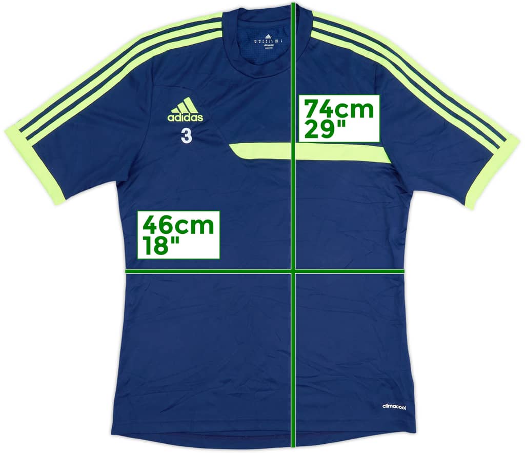 2013-14 Swanea City Player Issue adidas Training Shirt #3 (Taylor) - 10/10 - (M)