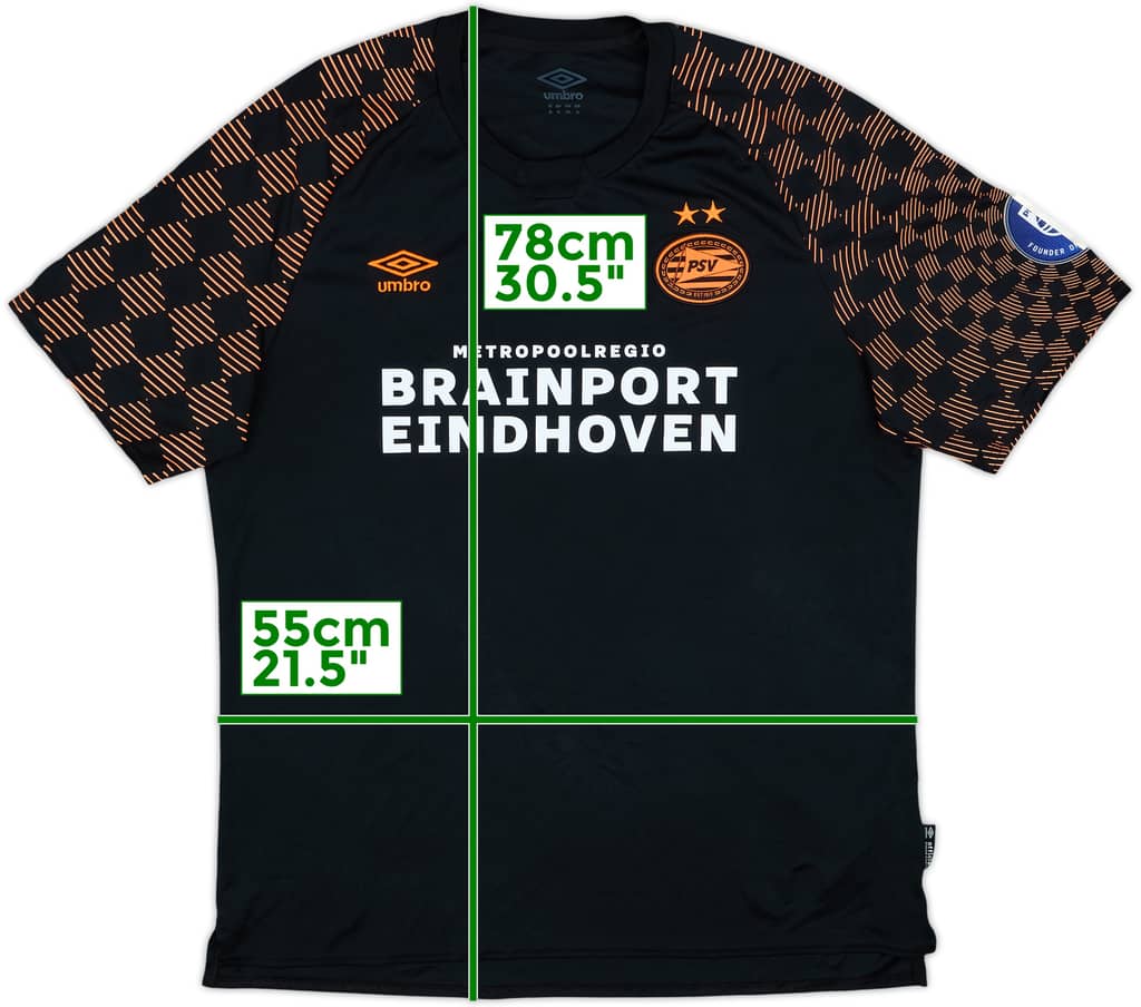 2019-20 PSV Away Shirt - 8/10 - (XL)