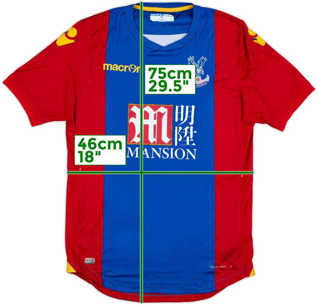 2016-17 Crystal Palace Home Shirt - 5/10 - (L)