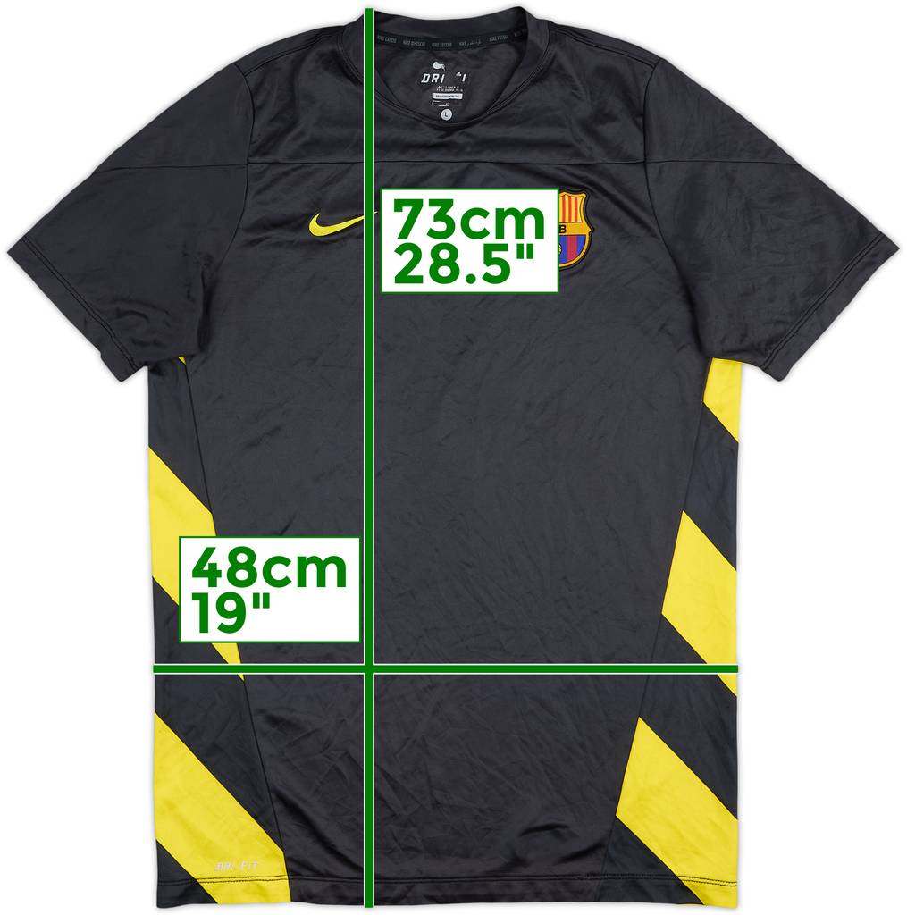 2013-14 Barcelona Nike Training Shirt - 9/10 - (L)