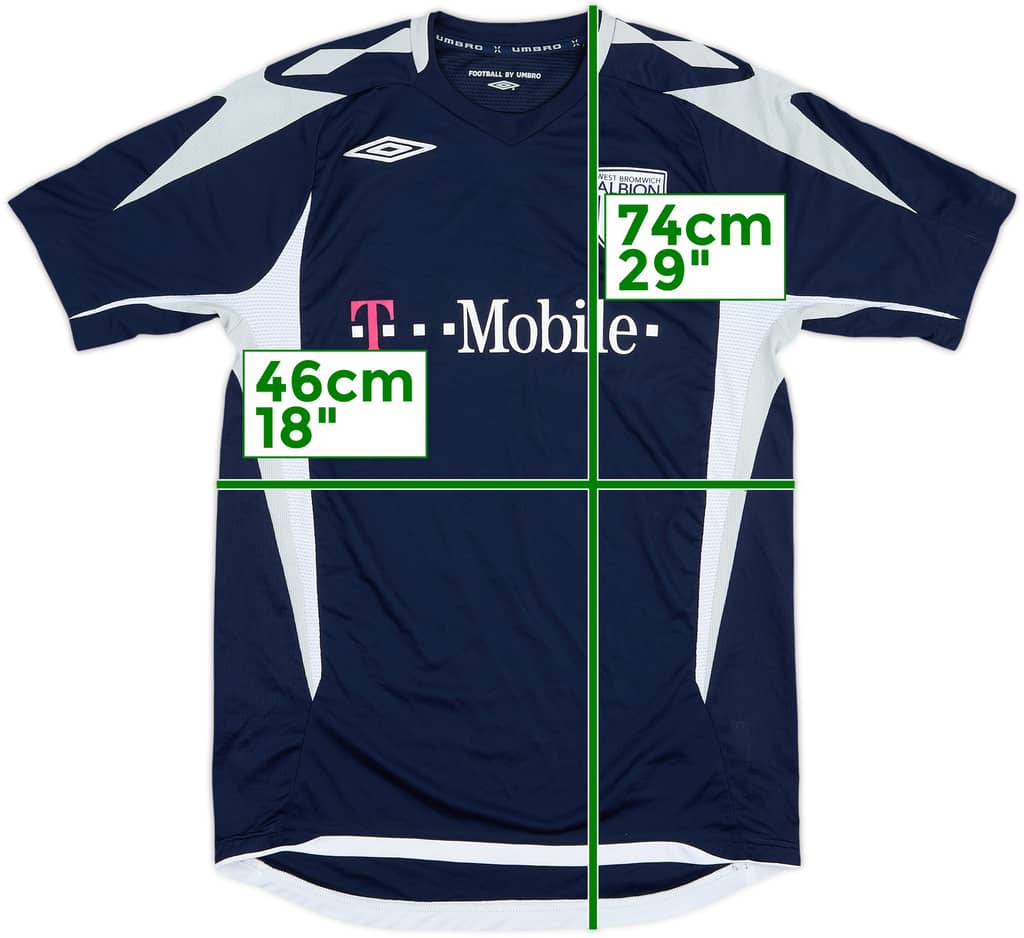 2007-08 West Brom Umbro Training Shirt - 8/10 - (S)