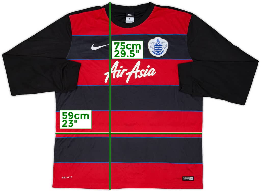 2015-16 QPR Away L/S Shirt - 9/10 - (XL)