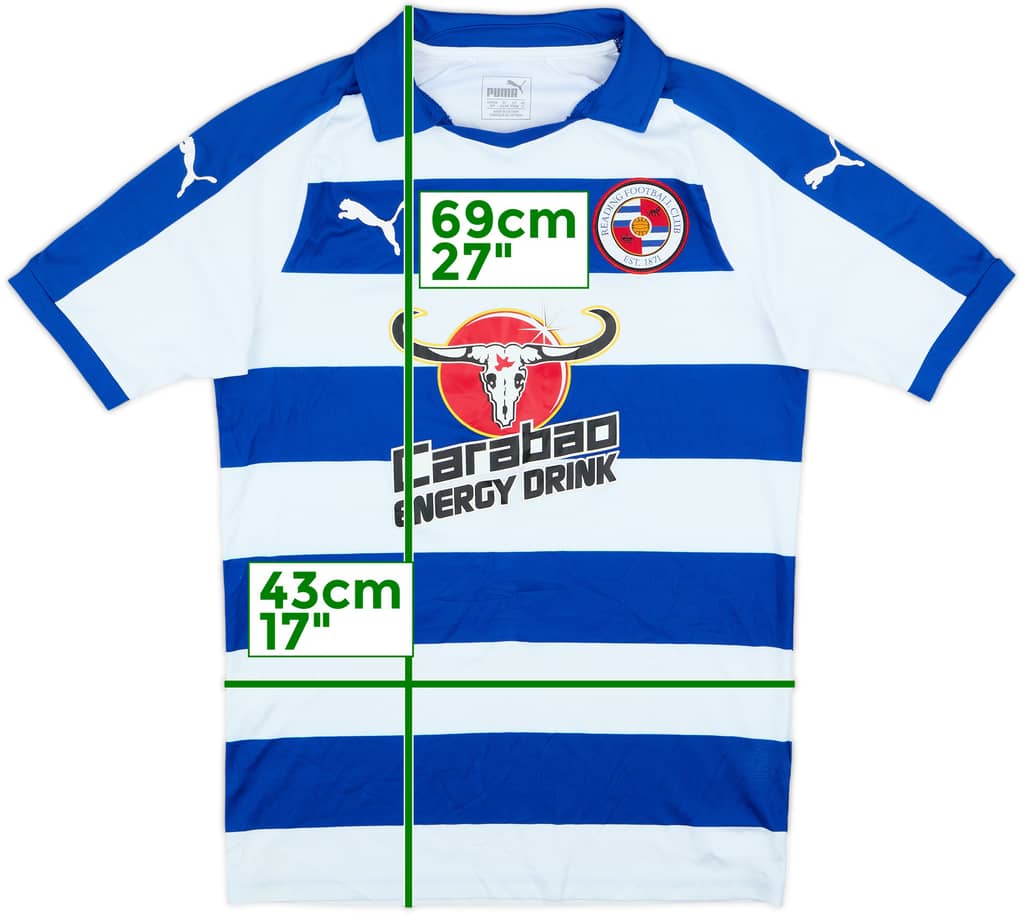 2015-16 Reading Home Shirt - 5/10 - (S)