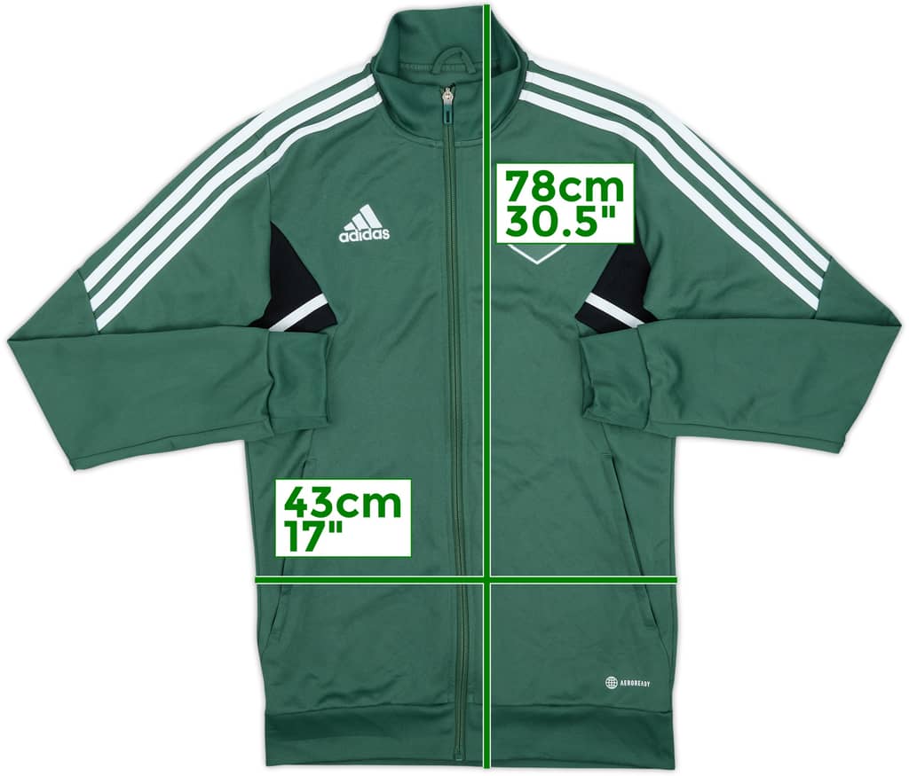 2022-23 Celtic adidas Track Jacket - 8/10 - (S)
