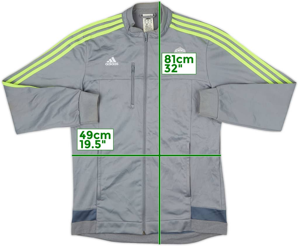 2015-16 Real Madrid adidas Chaqueta de chándal - 8/10 - (M)