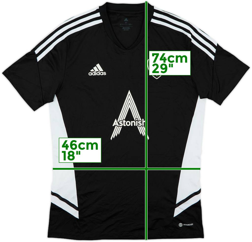 2022-23 Leeds adidas Training Shirt - 9/10 - (M)