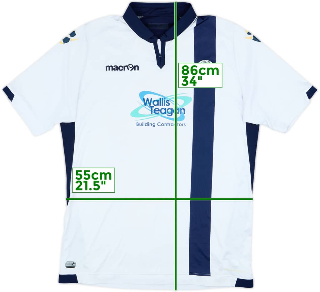 2015-16 Millwall Away Shirt - 5/10 - (XL)